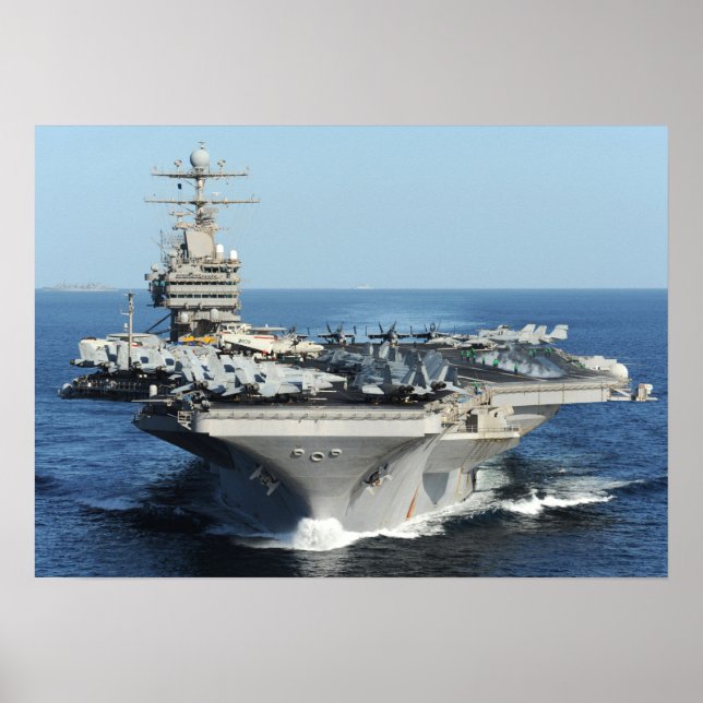 USS Abraham Lincoln (CVN 72) Poster (Framsidan)