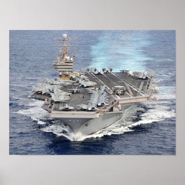 USS Abraham Lincoln (CVN 72) Poster (Framsidan)