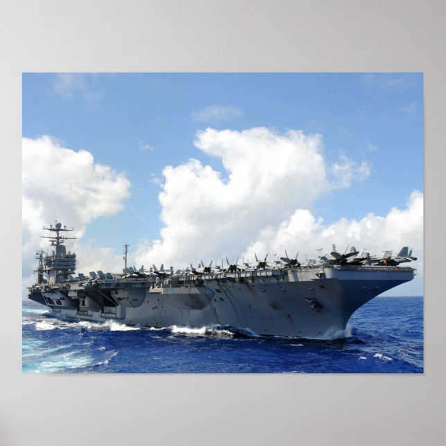 USS Abraham Lincoln (CVN 72) Poster (Framsidan)