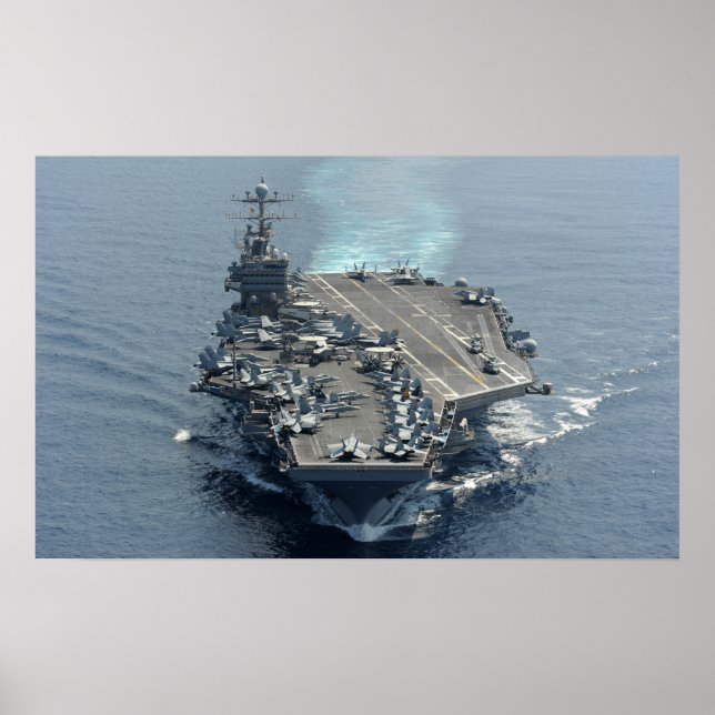 USS Abraham Lincoln (CVN 72) Poster (Framsidan)