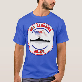 USS Alabama BB60 TShirt T Shirt