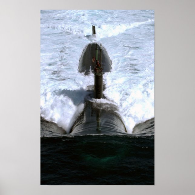 USS Albany (SSN 753) Poster (Framsidan)