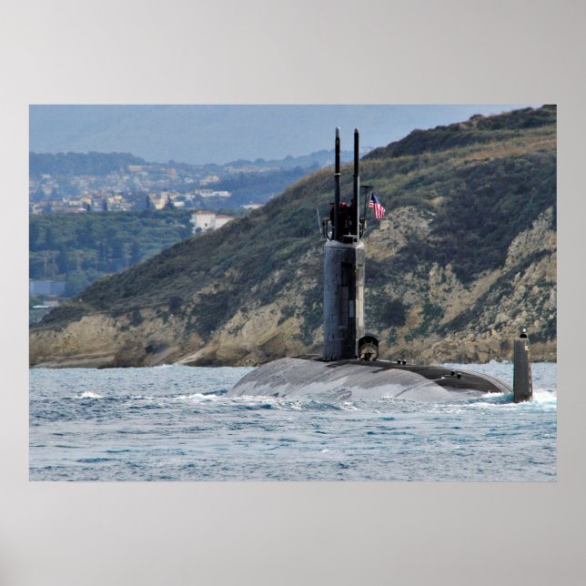 USS Alexandria (SSN 757) Poster (Framsidan)