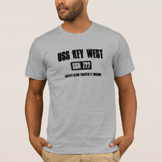 USS allt KEY WEST räcker T-tröja med delfiner T-shirt