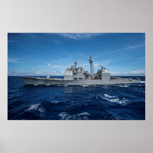 USS Antietam (CG 54) Poster (Framsidan)
