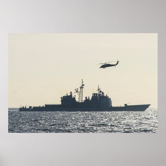 USS Anzio (CG 68) Poster (Framsidan)