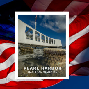 USS Arizona-minnesmärket, Pearl Harbor, Hawaii Vykort