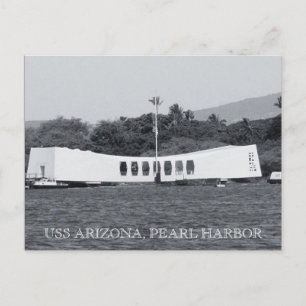USS Arizona Pearl Harbor Vykort