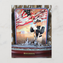 USS Arizona Tribute Vykort