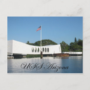 USS Arizona Vykort