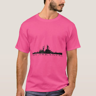 USS Arkansas CGN41, tryckt grafik T Shirt