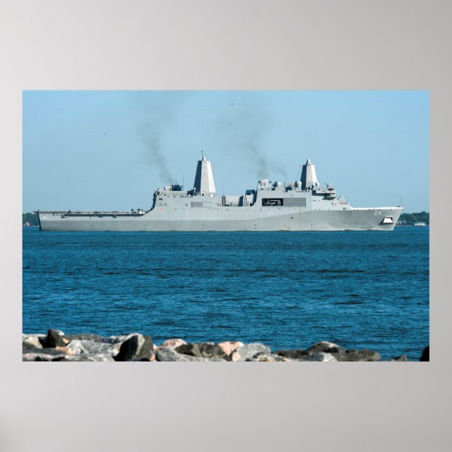 USS Arlington (LPD 24) Poster (Framsidan)