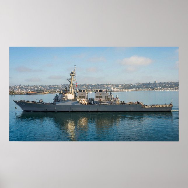 USS Benfold (DDG 65) Poster (Framsidan)
