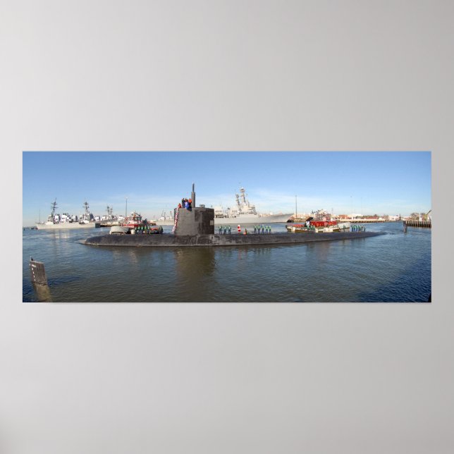 USS Boise (SSN 764) Poster (Framsidan)