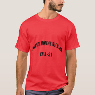 USS BON HOMME RICHARD CVA31 FARTYGSVARUHUS T SHIRT