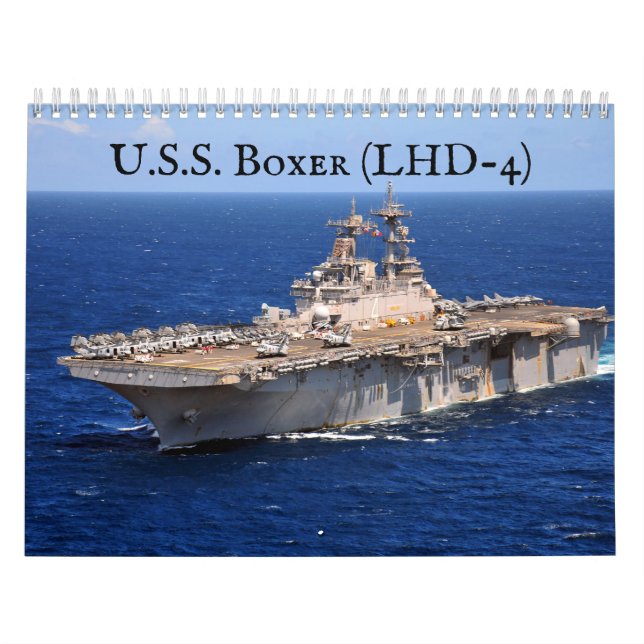 USS Boxer (LHD-4) Kalender (Omslag)