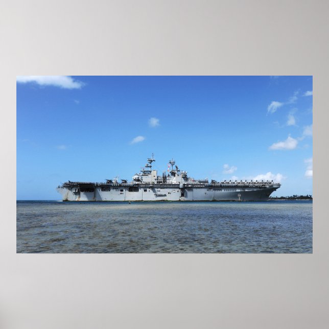 USS Boxer (LHD 4) Poster (Framsidan)