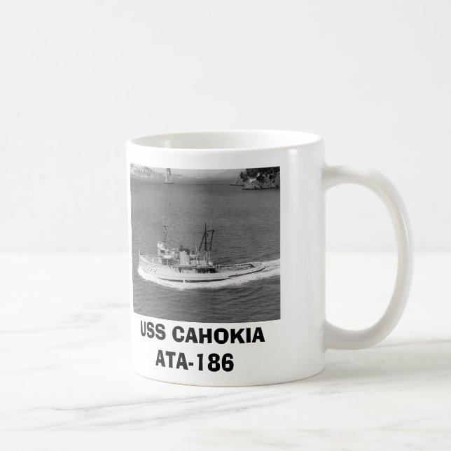 USS CAHOKIA ATA-186 KAFFEMUGG (Höger)