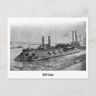 USS Cairo vykort