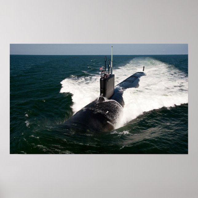 USS California (SSN 781) Poster (Framsidan)