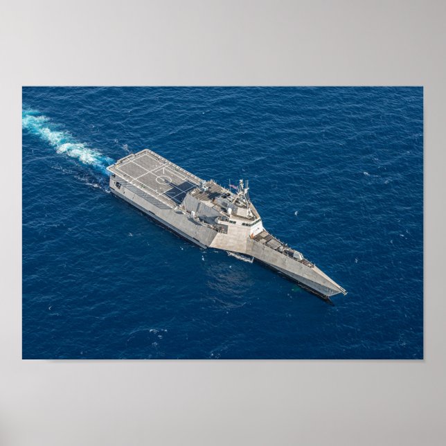 USS Canberra Poster (Framsidan)