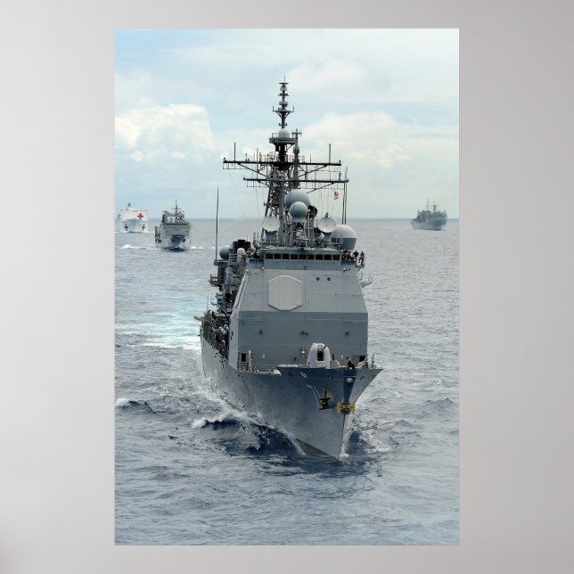 USS Cape St. George (CG 71) Poster (Framsidan)