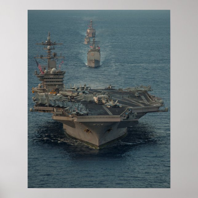 USS Carl Vinson (CVN 70) Poster (Framsidan)