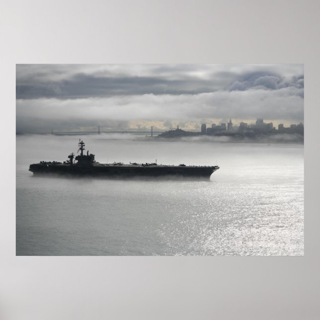 USS Carl Vinson (CVN 70) Poster (Framsidan)