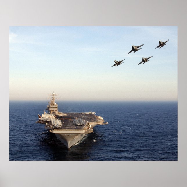 USS Carl Vinson (CVN 70) Poster (Framsidan)