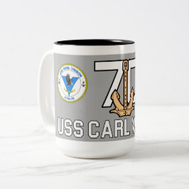 USS CARL VINSON MUGG CVN-70 STYRKA FRÅN HAVET
