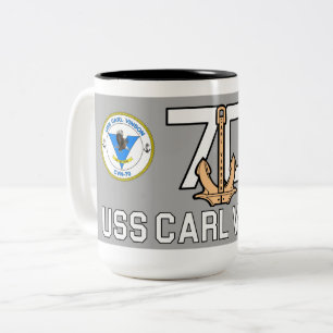USS CARL VINSON MUGG CVN-70 STYRKA FRÅN HAVET