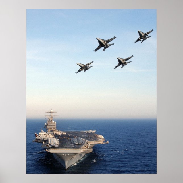 USS Carl Vinson Poster (Framsidan)