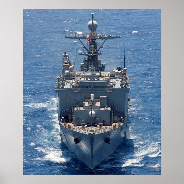 USS Carter Hall (LSD 50) Poster (Framsidan)