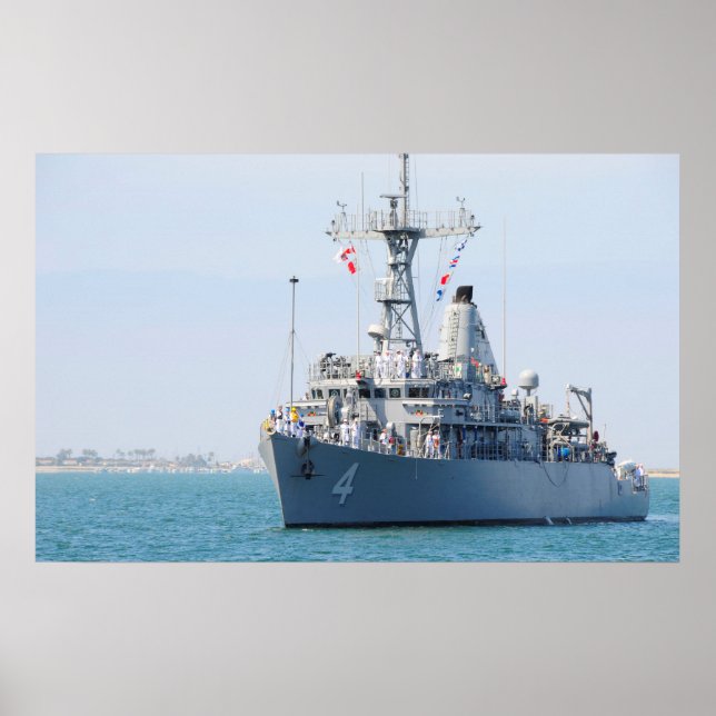 USS Champion (MCM 4) Poster (Framsidan)