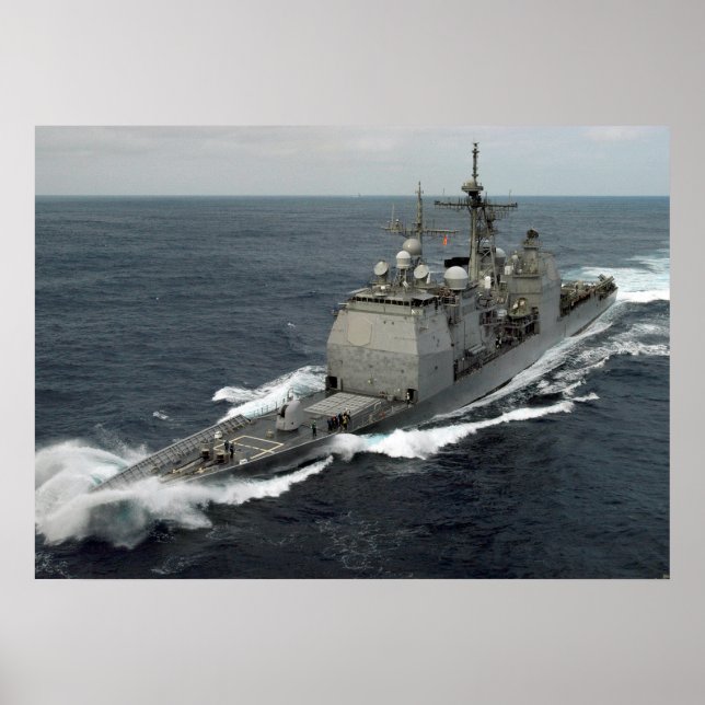 USS Chancellorsville (CG 62) Poster (Framsidan)