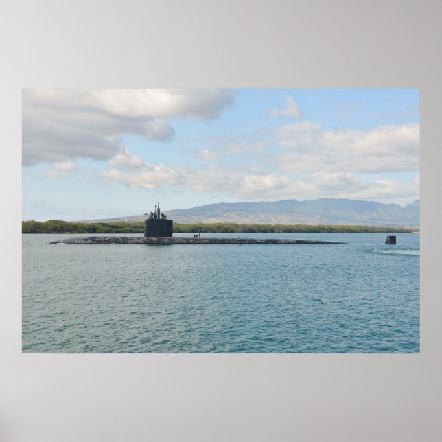 USS Cheyenne (SSN 773) Poster (Framsidan)