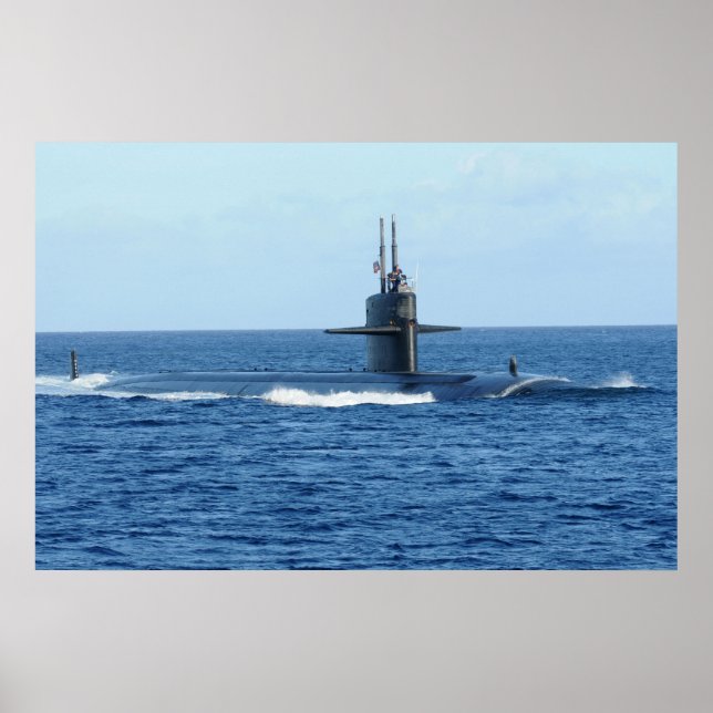 USS Chicago (SSN 721) Poster (Framsidan)
