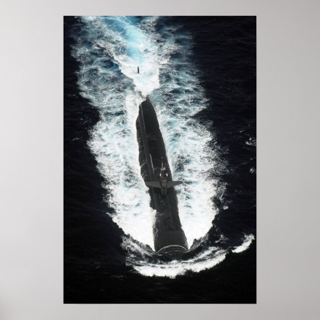 USS Chicago (SSN-721) Poster (Framsidan)
