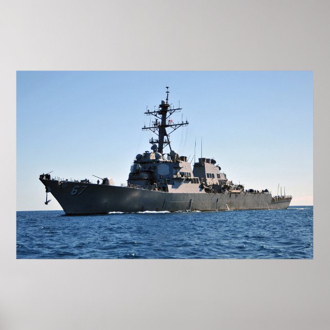 USS Cole (GD 67) Poster (Framsidan)