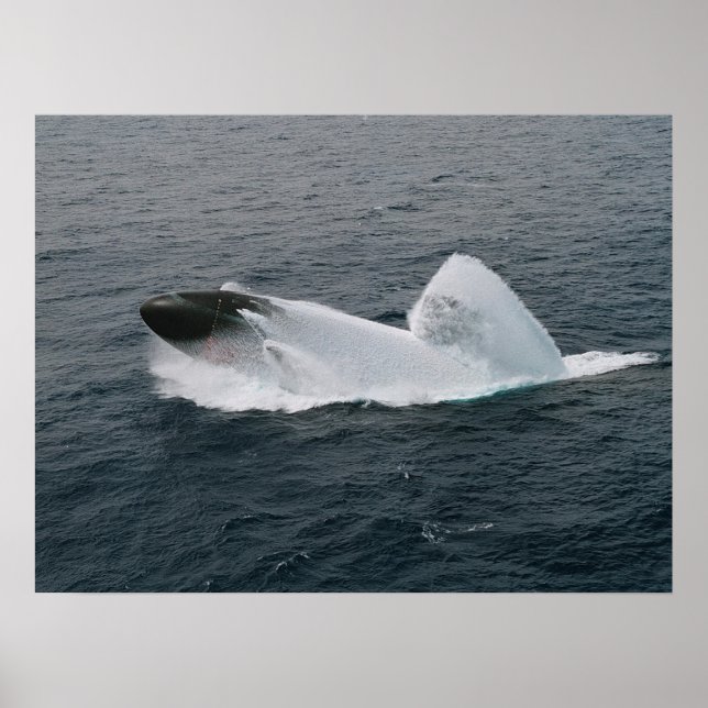 USS Columbus (SSN 762) Poster (Framsidan)