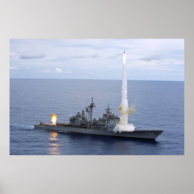 USS Cowpens (CG 63) Poster (Framsidan)