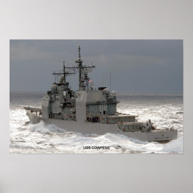 USS Cowpens Poster (Framsidan)