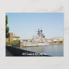USS Croaker och USS Little Rock Vykort