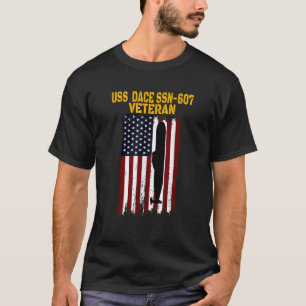 USS Dace SSN 607 Submarine Veterans Day Far s D T Shirt