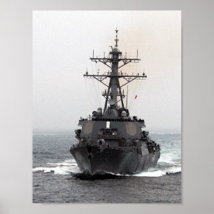 USS Decatur (GD 73) Poster