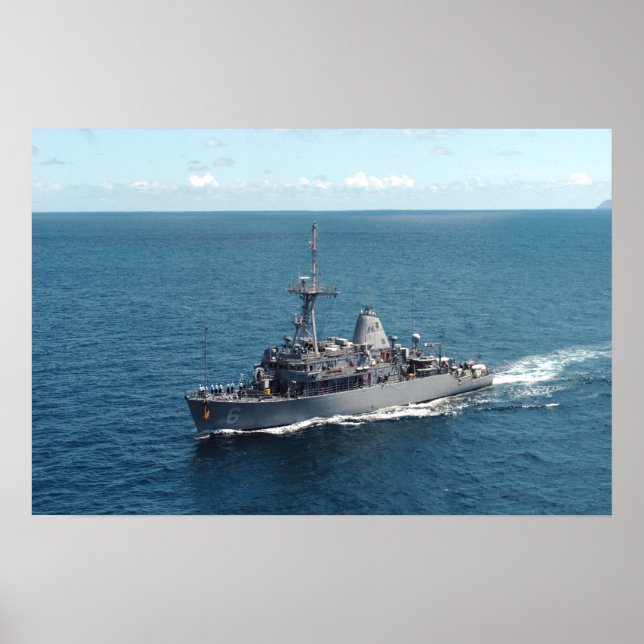 USS Devastator (MCM 6) Poster (Framsidan)
