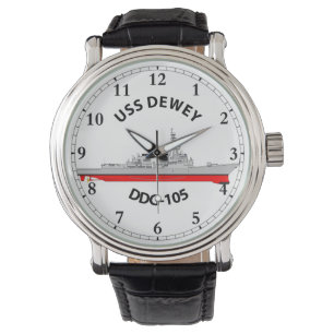USS DEWEY - DDG-105 - ARLEIGH BURKE WATCH ARMBANDSUR