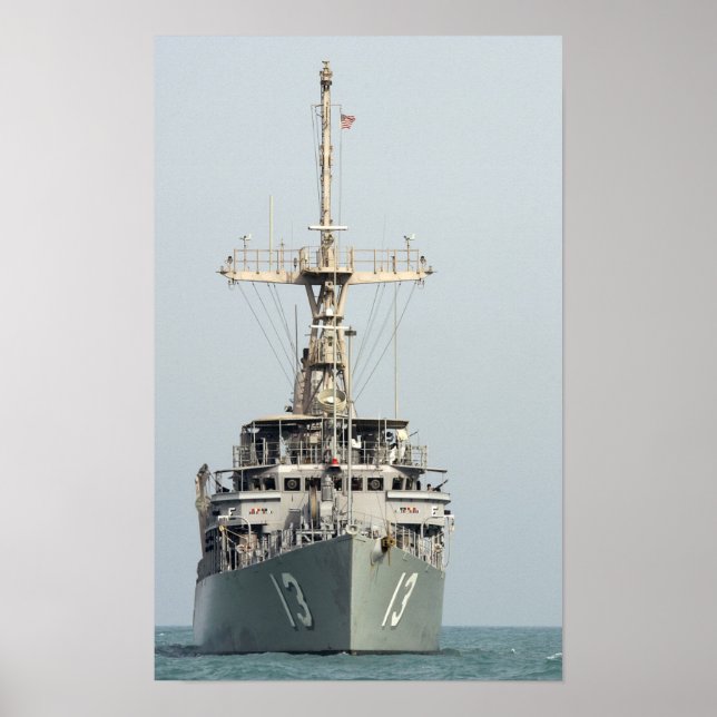 USS Dextrous (MCM 13) Poster (Framsidan)