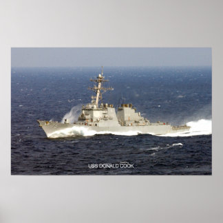 USS Donald Cook Poster