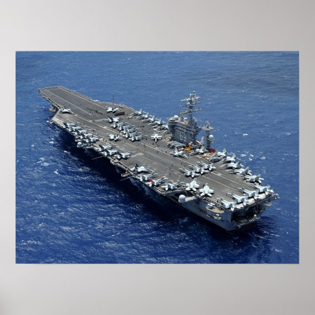 USS Dwight D. Eisenhower (CVN 69) Poster (Framsidan)